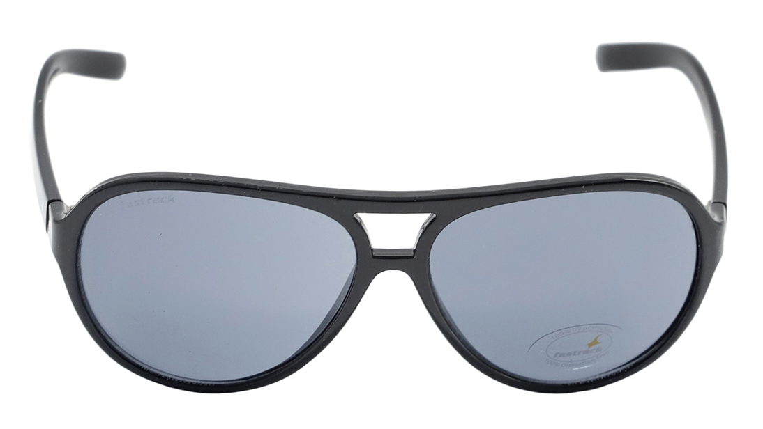 Image 1 of Black Aviator Sunglasses for Men from Fastrack Available at Titan Eye+
