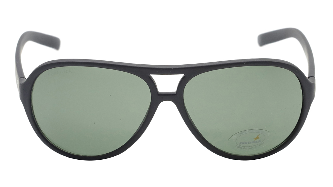 Image 1 of Green Aviator Sunglasses for Men from Fastrack Available at Titan Eye+