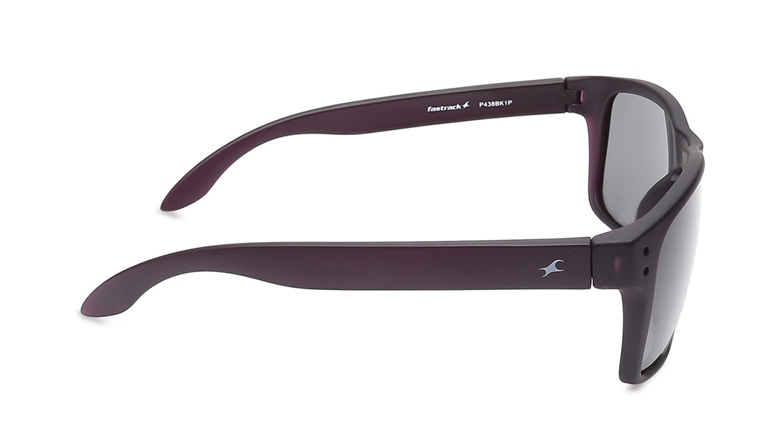 Grey Square Polarized Sunglasses for Men available online at Titan