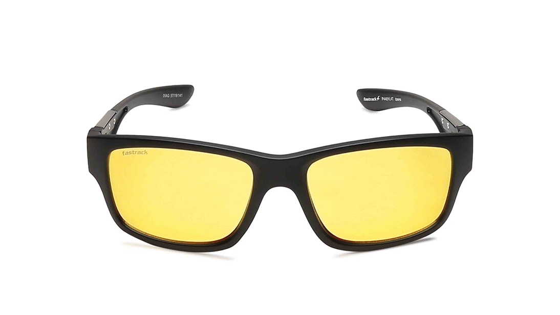 Image 1 of Black Wayfarer Men Sunglasses from Fastrack Available at Titan Eye+