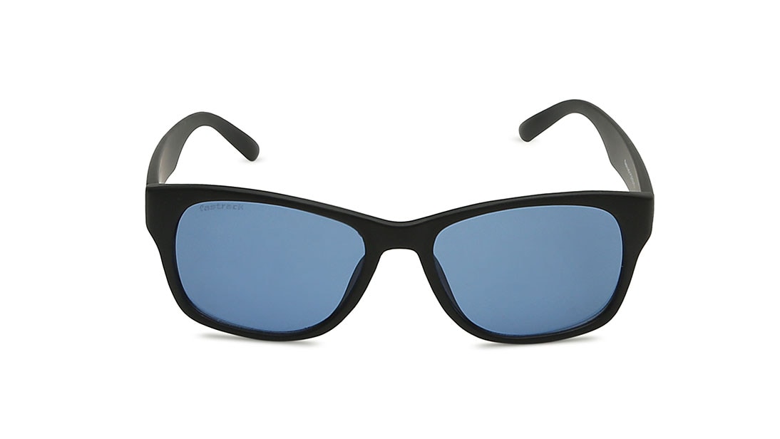 Image 1 of Black Square Men Sunglasses (PC001BU15|54) from Fastrack Available at Titan Eye+
