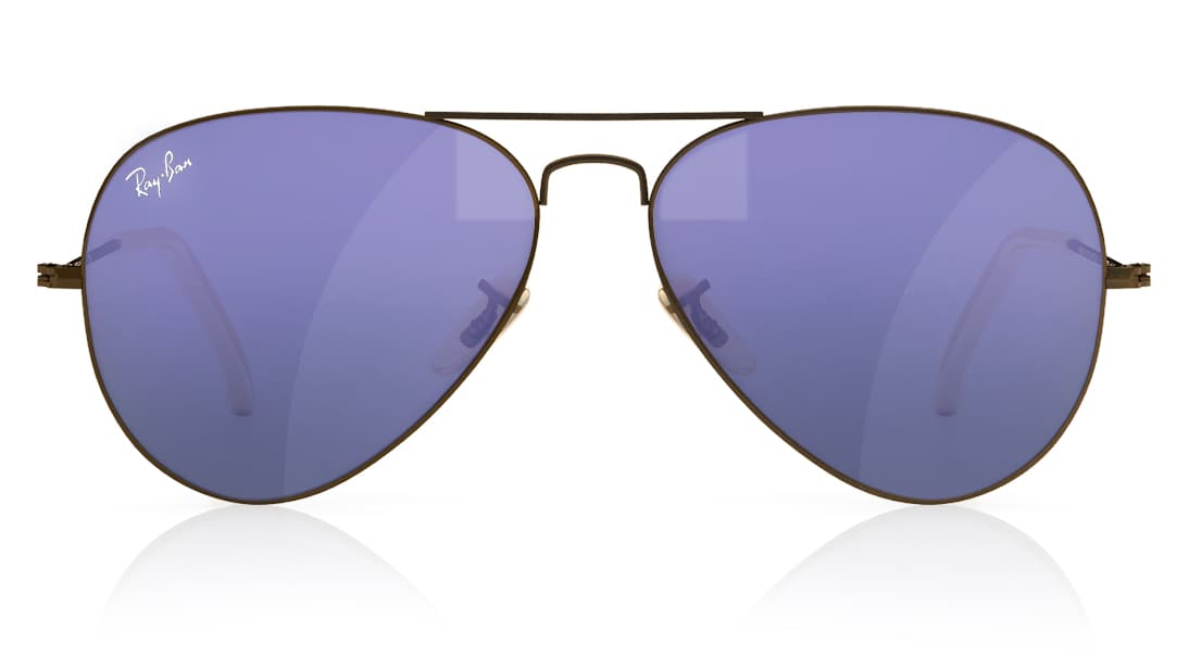 Ray Ban Aviators Purple Lenses Blue Aviator Sunglasses For Men And
