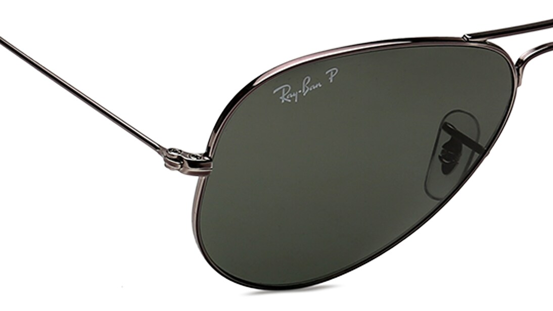 Image 5 of Green Aviator Sunglasses for Men and Women from Rayban Available at Titan Eye+