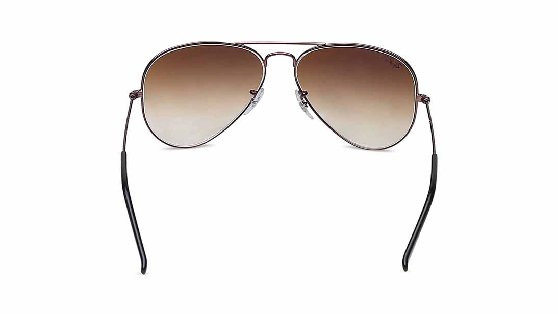 Brown Aviator Sunglasses for Men available online at Titan Eye+