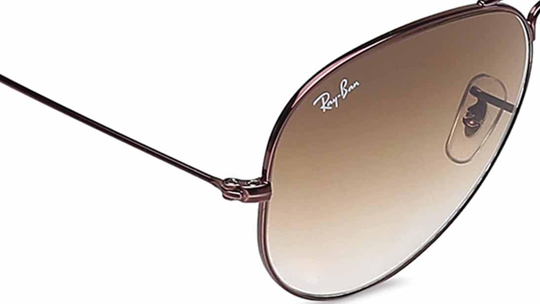 Brown Aviator Sunglasses for Men available online at Titan Eye+