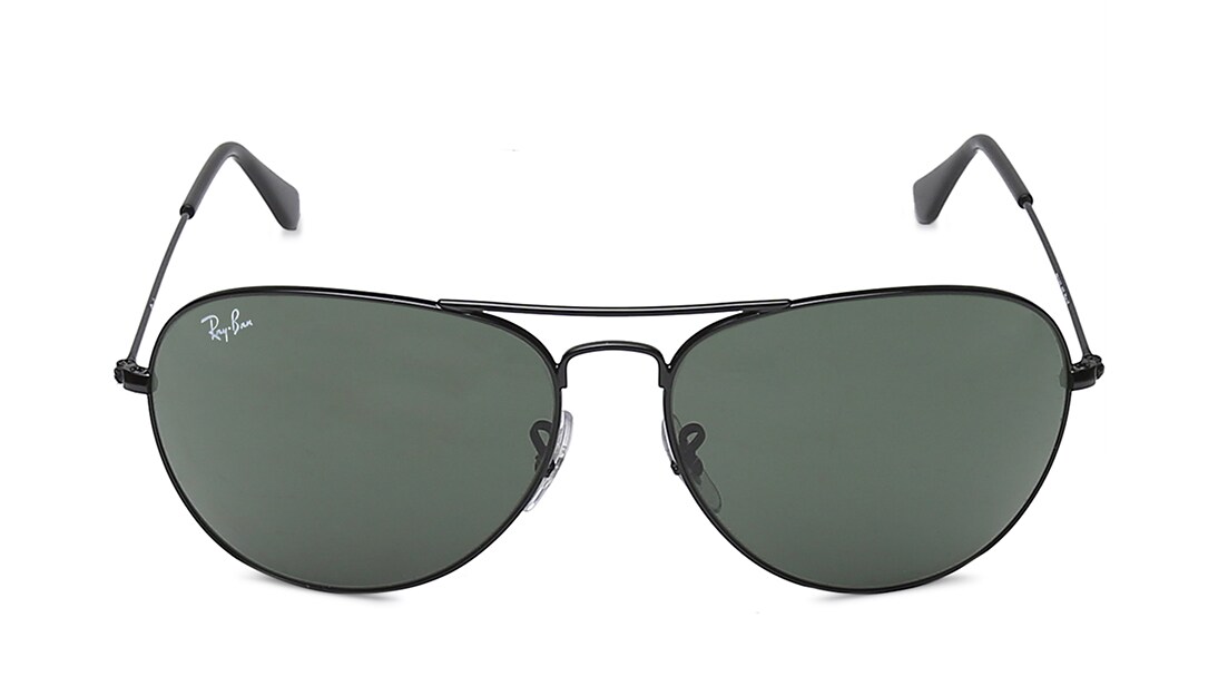 Image 1 of Black Aviator Men Sunglasses (RB3432I00259|59) from Rayban Available at Titan Eye+