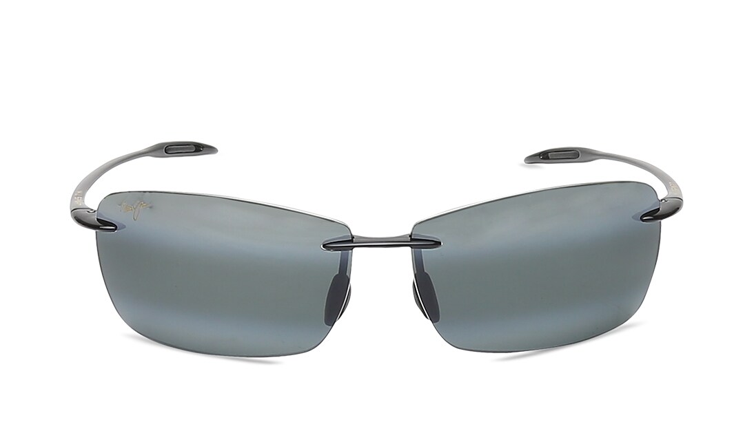 Image 1 of Grey Sporty Polarized Sunglasses for Men and Women from Maui Jim Available at Titan Eye+