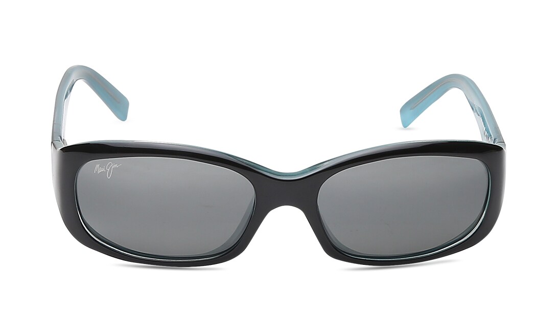 Image 1 of Grey Rectangle Polarized Sunglasses for Women from Maui Jim Available at Titan Eye+