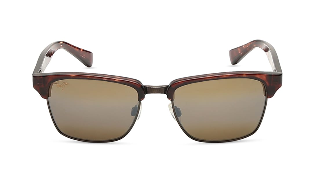 Image 1 of Bronze Sporty Polarized Sunglasses for Men and Women from Maui Jim Available at Titan Eye+