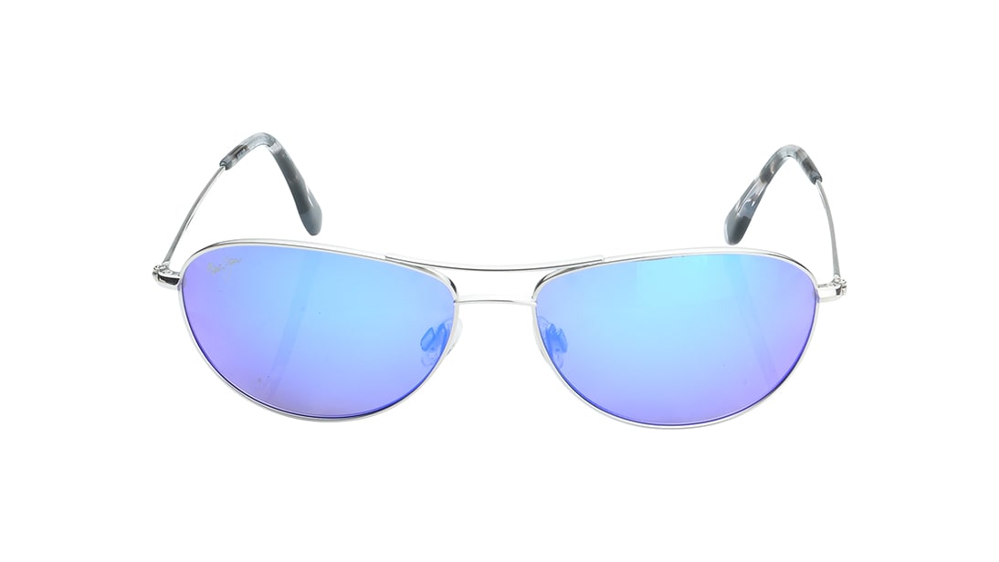 Image 1 of Blue Teardrop Polarized Sunglasses for Men and Women from Maui Jim Available at Titan Eye+