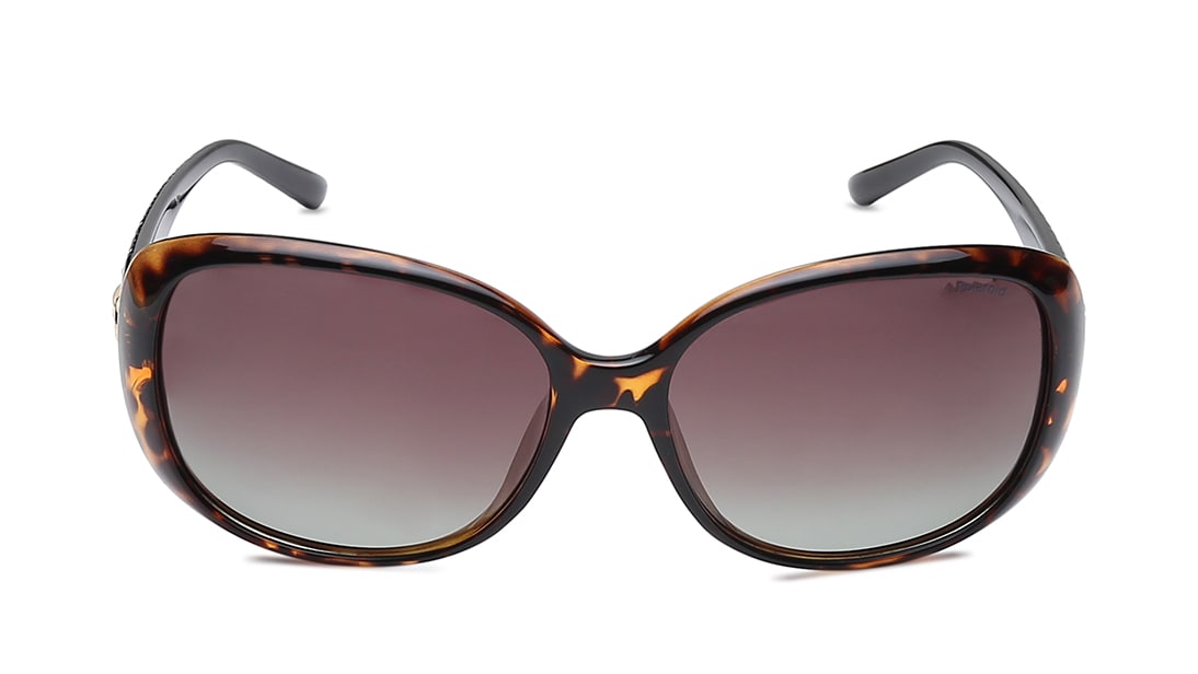 Image 1 of Purple Bugeye Polarized Sunglasses for Women from Polaroid Available at Titan Eye+