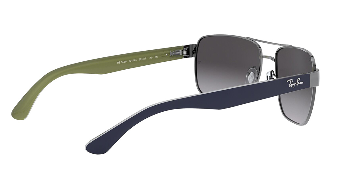 Grey Navigator Sunglasses for Men available online at Titan Eye+