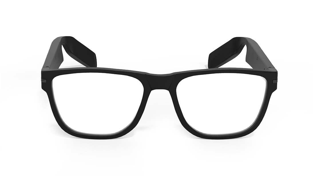 Image 1 of Titan EyeX 2.0 Smart Frame with Fitness Tracker, Open Ear Speakers and Bluetooth from Titan Available at Titan Eye+