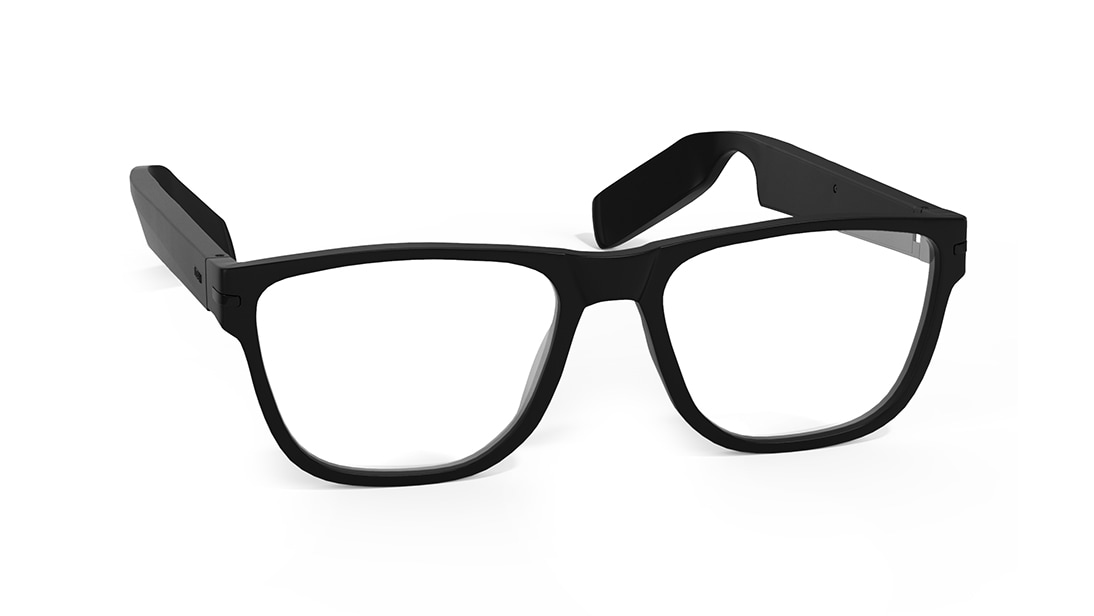 Image 2 of Titan EyeX 2.0 Smart Frame with Fitness Tracker, Open Ear Speakers and Bluetooth from Titan Available at Titan Eye+