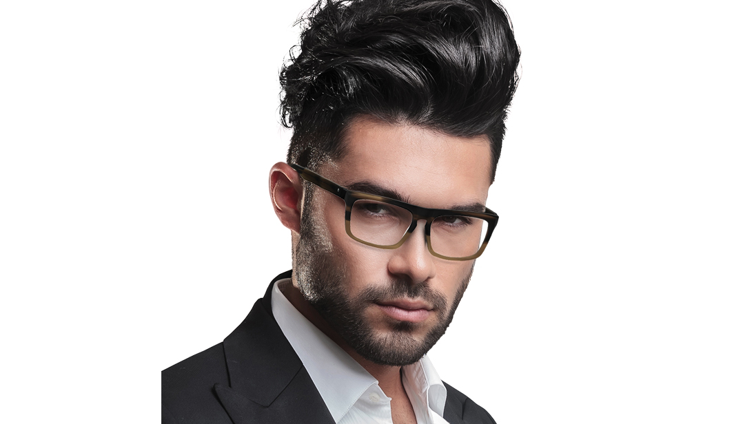 Image 8 of Brown Square Rimmed Eyeglasses (T2206B1B1|57) from Titan Available at Titan Eye+