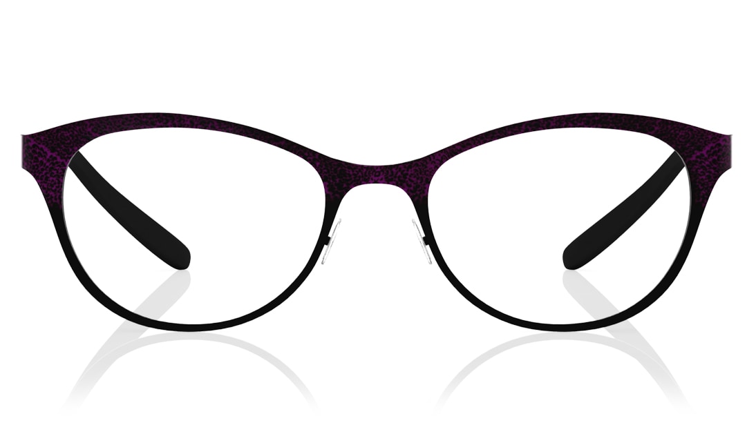 Image 1 of Purple Cateye Rimmed Eyeglasses  (T2241A1A1|49) from Titan Available at Titan Eye+