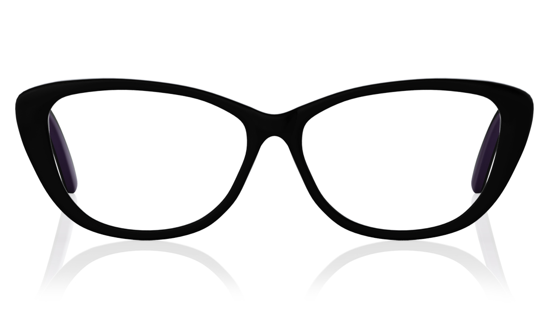 Black CatEye Eyeglasses for Women available online at Titan Eye+