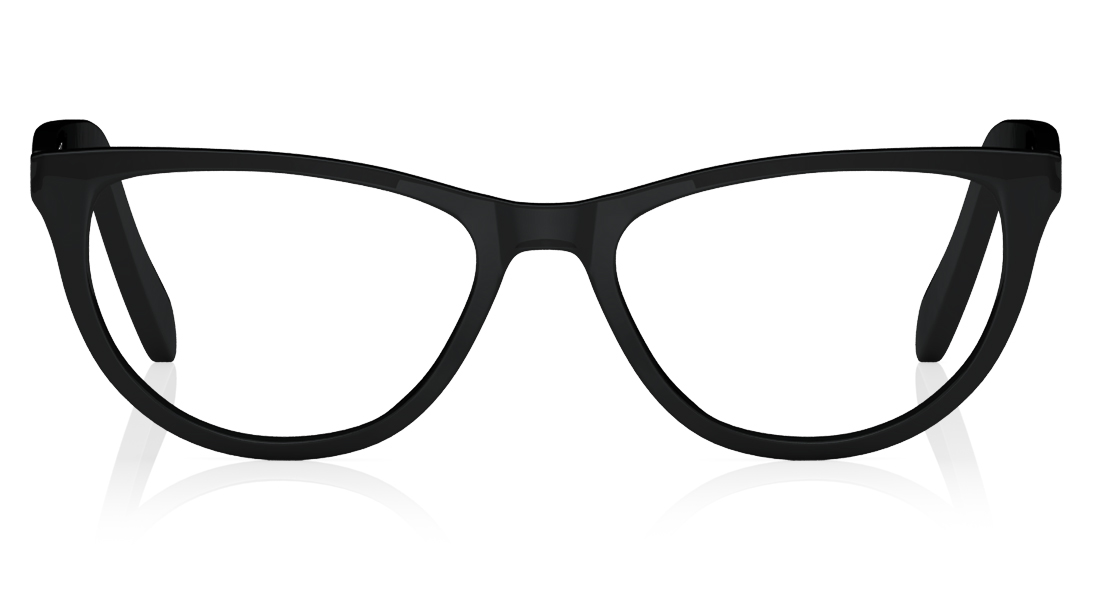 Image 1 of Black CatEye Eyeglasses for Women from Titan Available at Titan Eye+