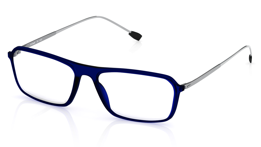 Black Square Rimmed Eyeglasses (T2401B1A1|54)