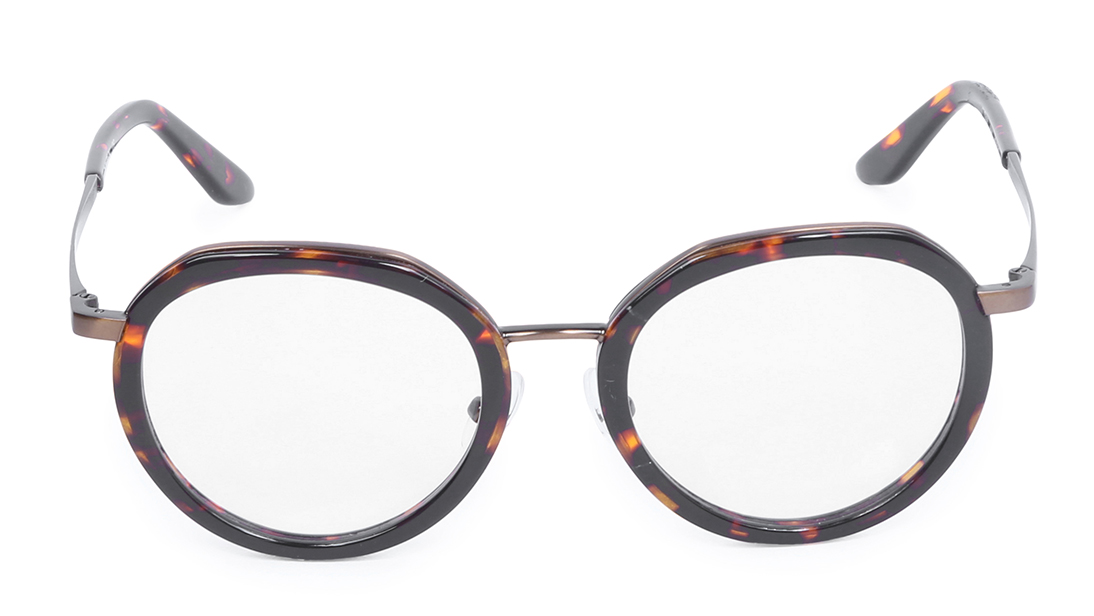 Image 1 of Brown Round Eyeglasses for Women from Titan Available at Titan Eye+