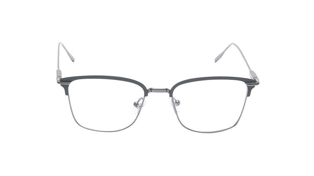 Image 1 of Gun Metal Rimmed Unisex Eyeglasses (TC1072UFM2MDGV|54) from Titan Available at Titan Eye+