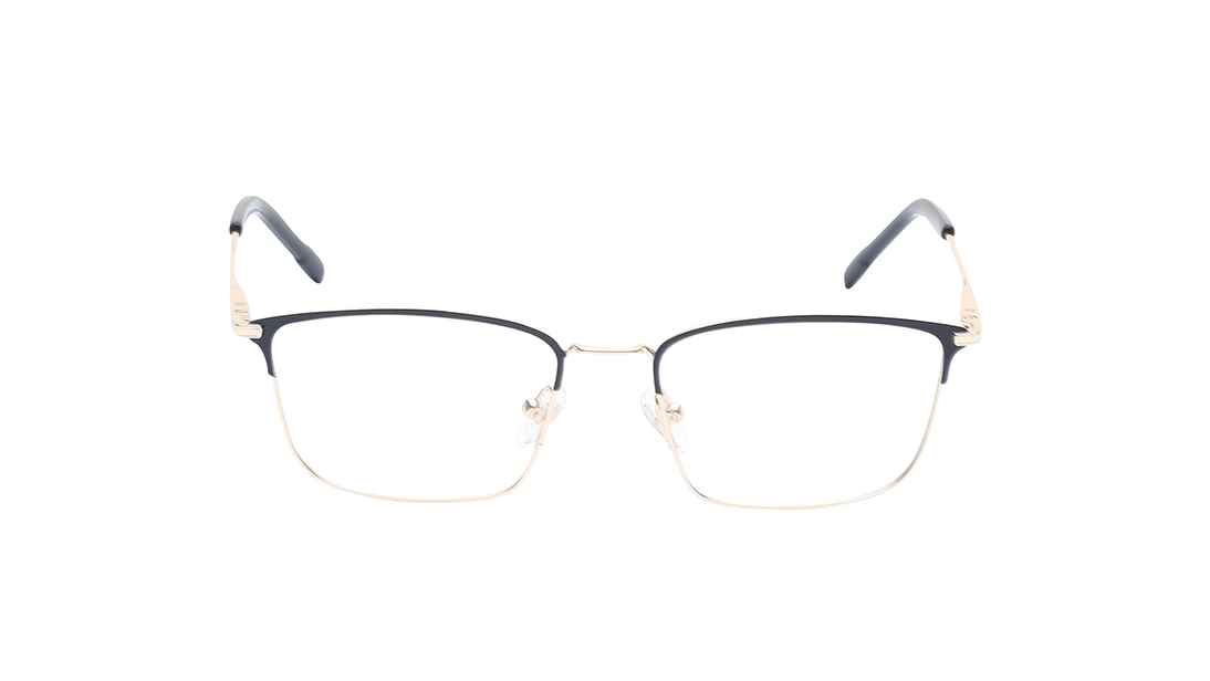 Image 1 of Gold Rimmed Eyeglasses for Men and Women from Titan Available at Titan Eye+