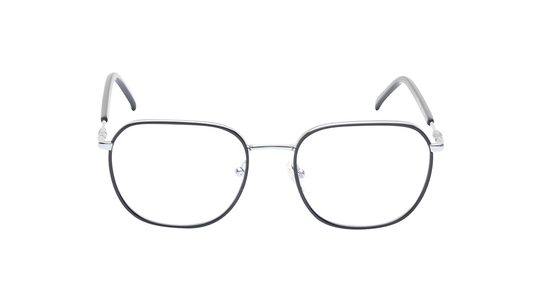 Image 1 of Grey Rectangle Eyeglasses for Men and Women from Titan Available at Titan Eye+