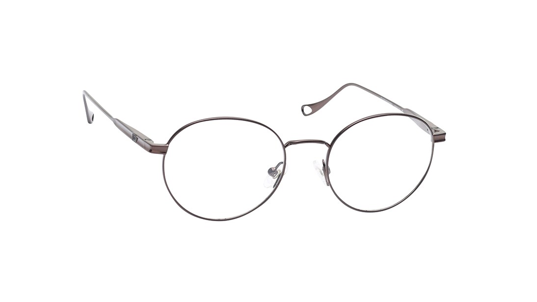 Brown Rimmed Unisex Eyeglasses 