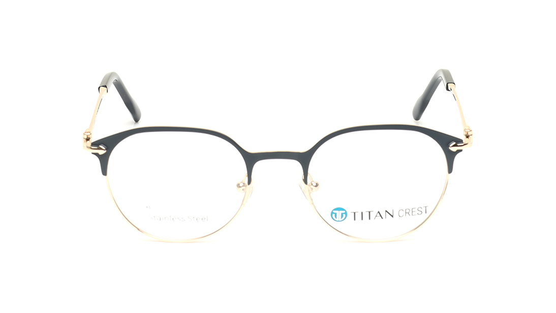 Image 1 of Black Rimmed Unisex Eyeglasses (TC1095UFM2MBLV|50) from Titan Available at Titan Eye+