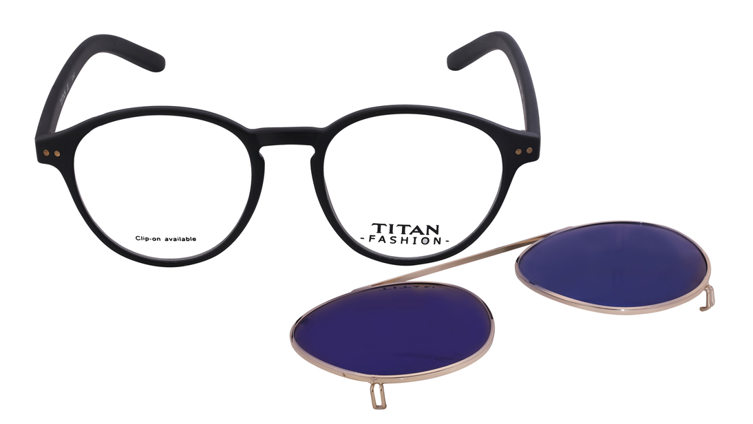 Full Rim Round Lenskart Clip On Glasses Buy Black Full Rim Round