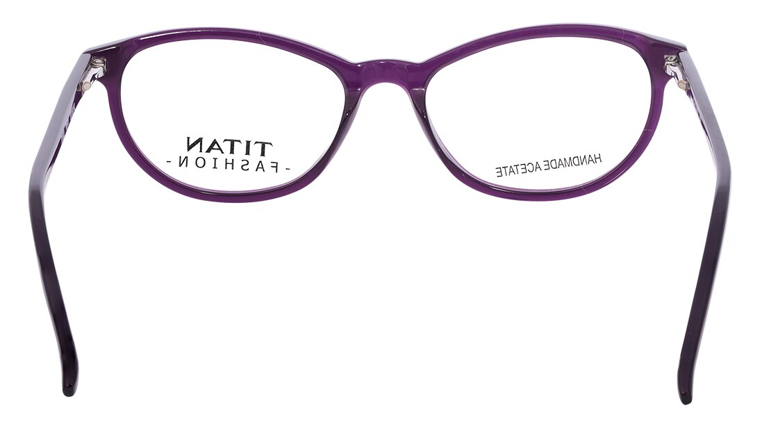 Purple CatEye Eyeglasses for Women available online at Titan Eye+