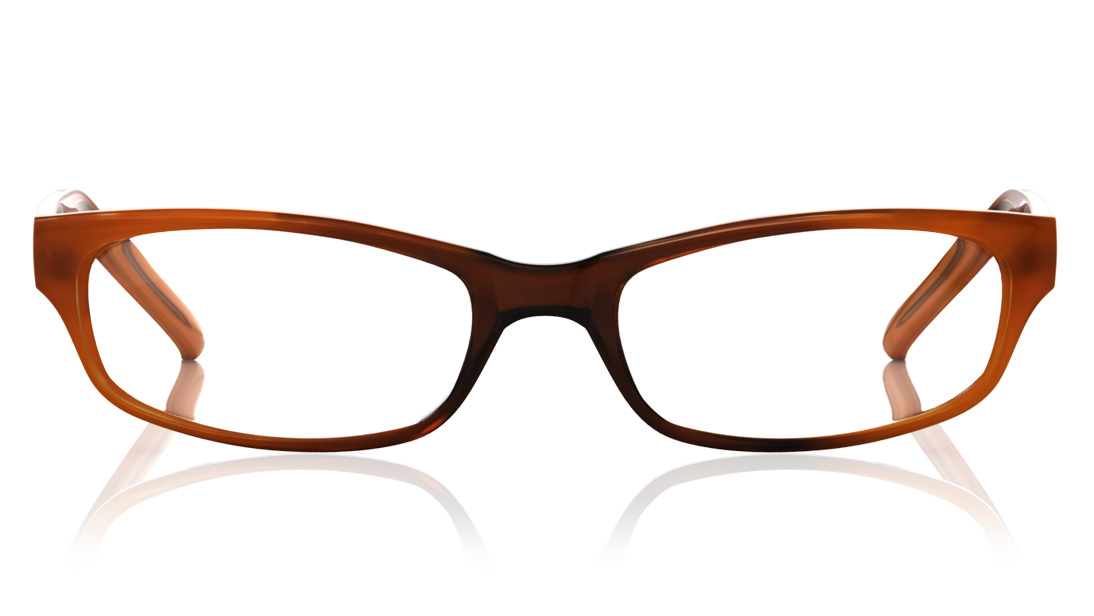 Image 1 of Brown Oval Rimmed Eyeglasses (TR1129A1A1|51) from Titan Available at Titan Eye+