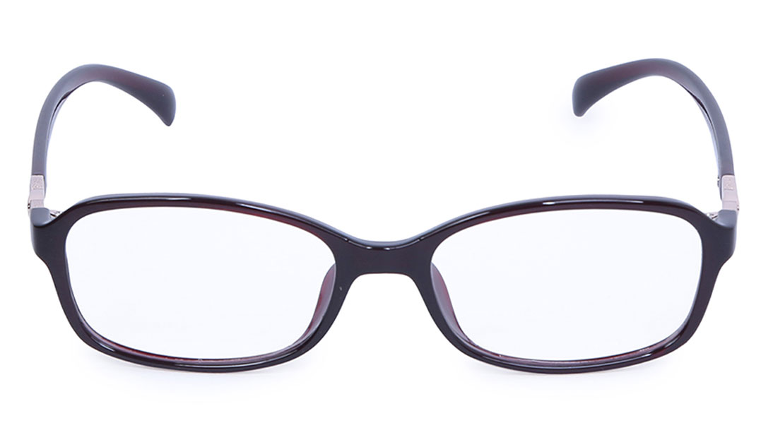 Image 1 of Red Wayfarer Eyeglasses for Women from Titan Available at Titan Eye+