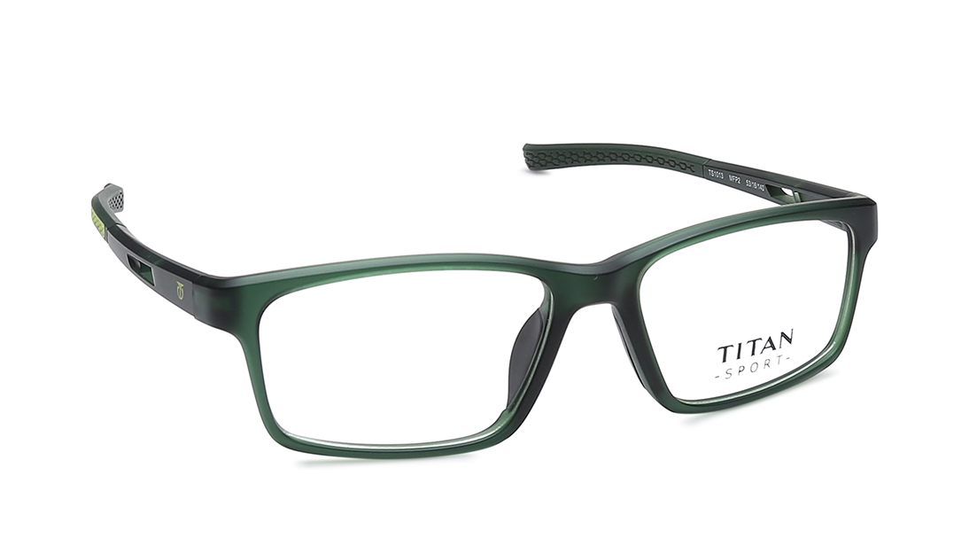 Green Square Rimmed Eyeglasses (TS1027MFC3|53) available Green Square Rimmed Eyeglasses (TS1027MFC3|53) available