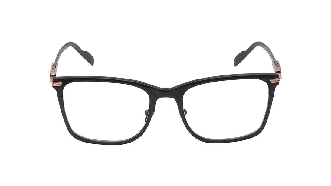 Image 1 of Black Rectangle Rimmed Men Eyeglasses (TS1042MFP1MBKV|53) from Titan Available at Titan Eye+