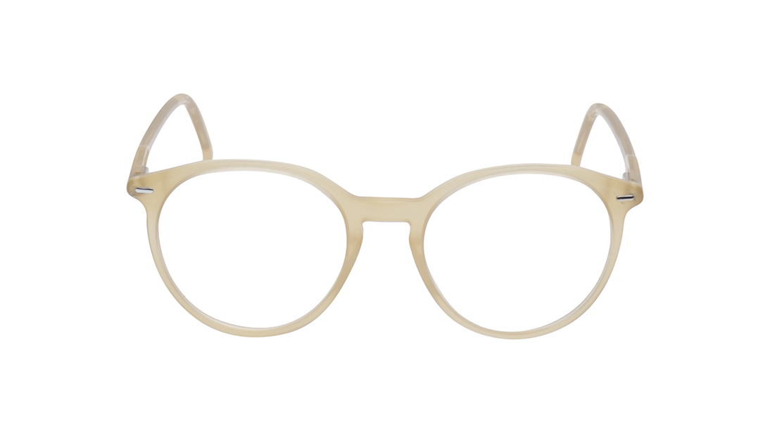 Image 1 of Yellow Round Rimmed Eyeglasses for Men And Women from Titan Available at Titan Eye+