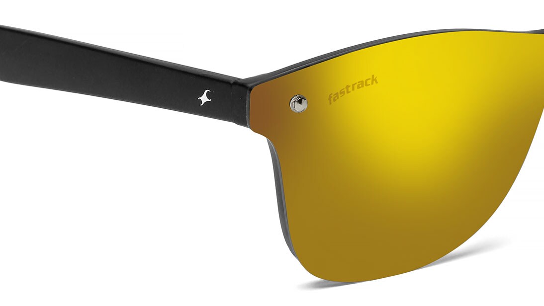 Black Square Sunglasses for Men available online at Titan Eye+