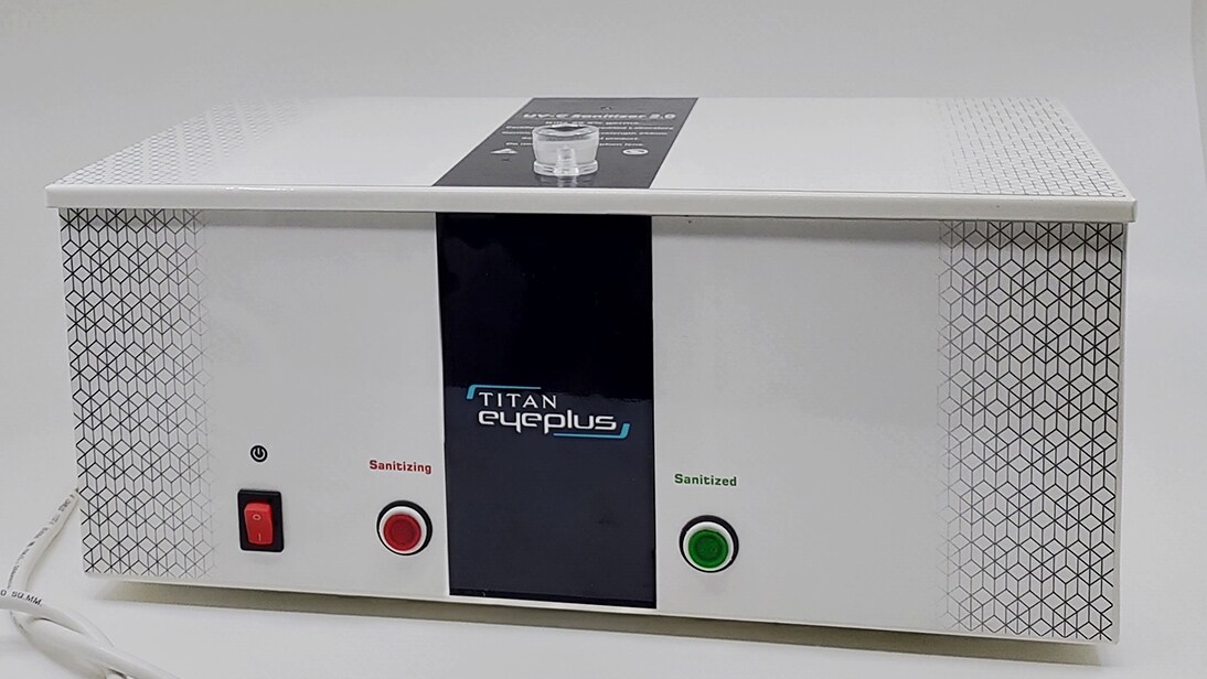 Image 1 of UVSANITIZER from Titan Available at Titan Eye+