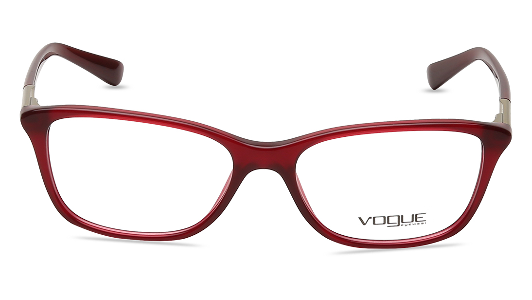 Image 1 of Black CatEye Eyeglasses for Women from Vogue Eyewear Available at Titan Eye+