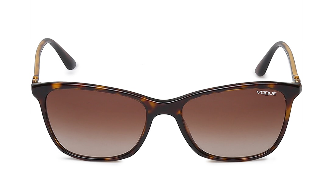 Image 1 of Brown Square Women Sunglasses (VO5184SIW6561357|57) from Vogue Eyewear Available at Titan Eye+