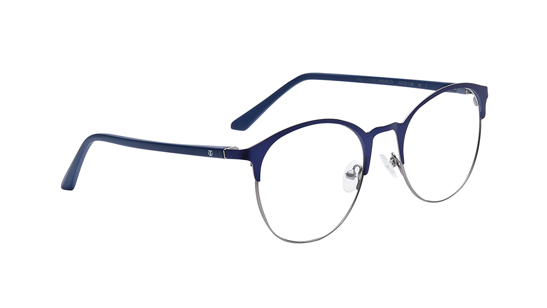 Blue Round Rimmed Eyeglasses for Men and Women