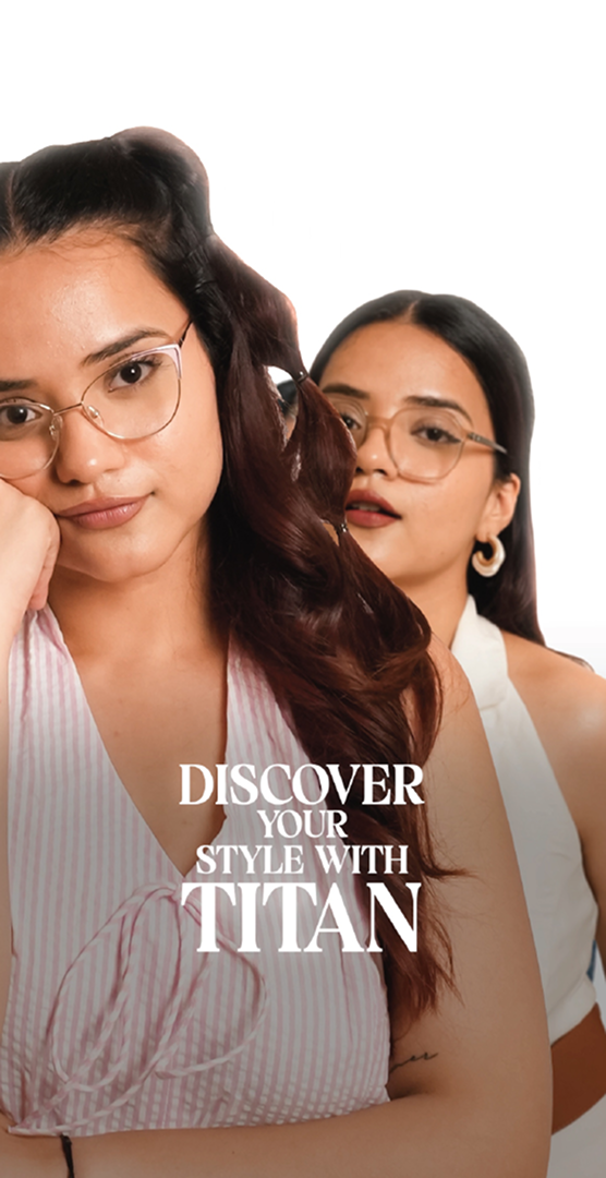Step into Titan Eye+ and get a Frameover with 25+ international brands.